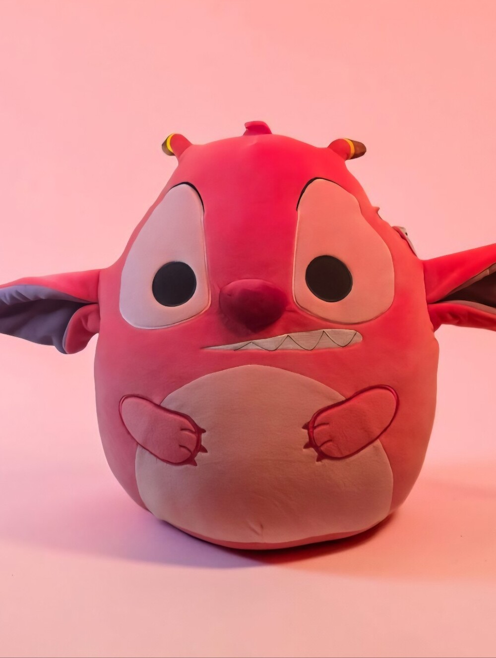 Disney Parks Exclusive XL Leroy Squishmallow Large Plush NWT PinkRed